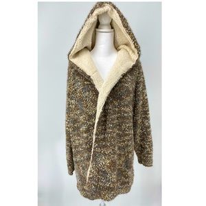 Fuzzy Maurice Sweater Coat